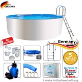 2,0 x 1,35 Schwimmbecken Set