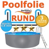 Poolfolie 2,50 x 1,50 m x 0,8 Einhängebiese