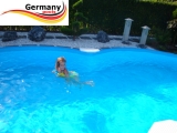 4,70 x 3,00 x 1,50 m Achtformpool-Alu Achtformbecken-Alu Pool